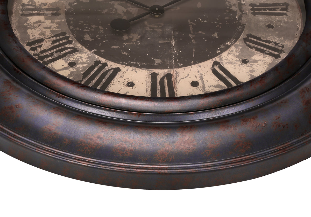 Blake Brown Wall Clock | Ortholuxe Home - Photo 3