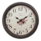 Drake Brown Wall Clock | Ortholuxe Home - Photo 2