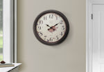 Drake Brown Wall Clock | Ortholuxe Home