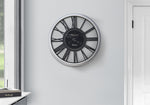 Ellis Black Wall Clock | Ortholuxe Home