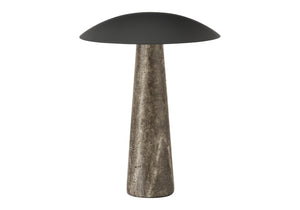 Enzo Grey Resin Table Lamp | Ortholuxe Home - Photo 2