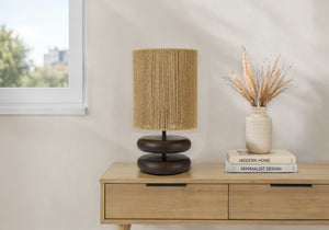 Felix Brown Resin Table Lamp | Ortholuxe Home