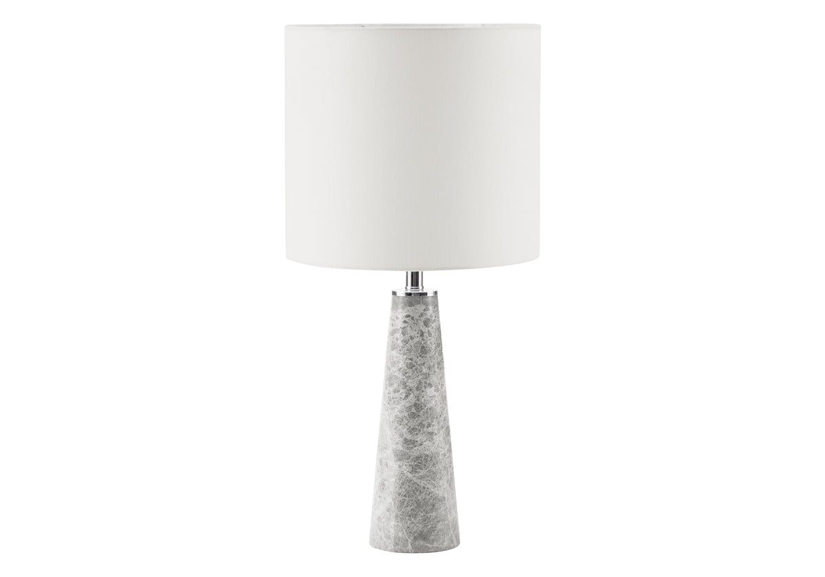 Felix Grey Marble Table Lamp | Ortholuxe Home - Photo 2