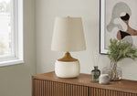 Felix Beige Ceramic Table Lamp | Ortholuxe Home