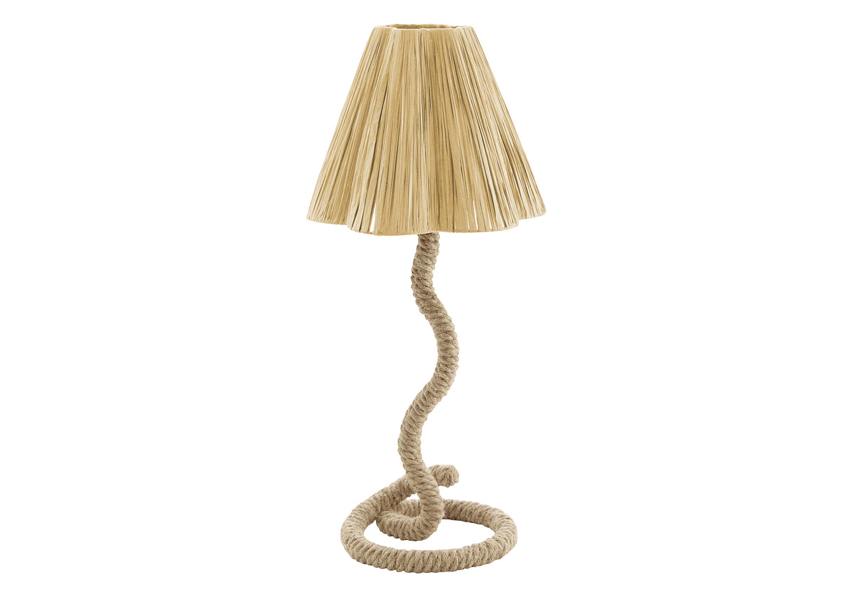 Gio Natural Rope Table Lamp | Ortholuxe Home - Photo 2