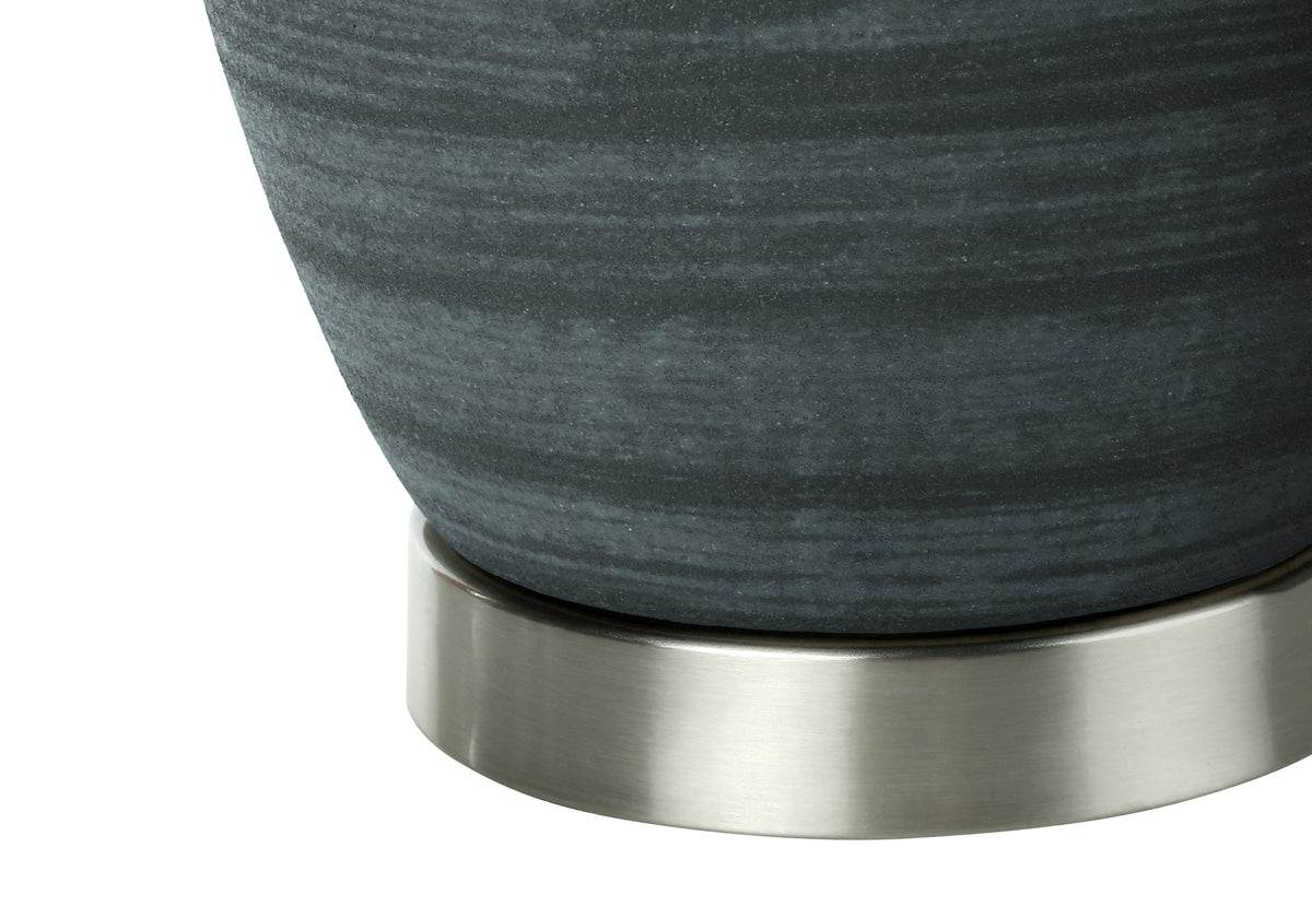 Alder Blue Ceramic Table Lamp | Ortholuxe Home - Photo 5