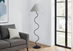 Alder Black Metal Floor Lamp | Ortholuxe Home