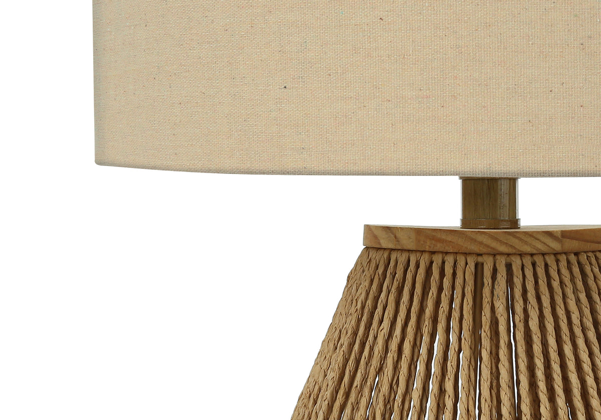 Alder Brown Rope Table Lamp | Ortholuxe Home - Photo 4