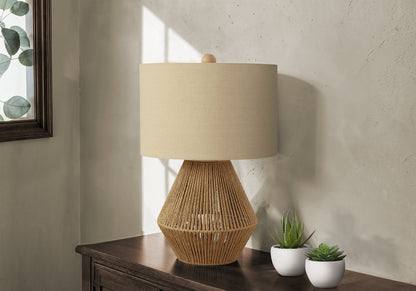 Alder Brown Rope Table Lamp | Ortholuxe Home