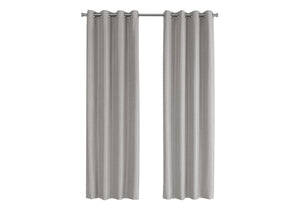 Violet X Silver Solid Blackout Curtain Panel (Set of 2) | Ortholuxe Home - Photo 2
