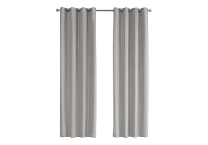 Violet X Silver Solid Blackout Curtain Panel (Set of 2) | Ortholuxe Home - Photo 2
