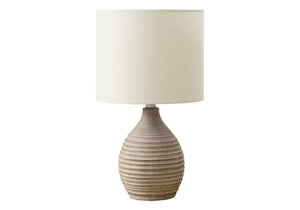 Azure Brown Resin Table Lamp | Ortholuxe Home - Photo 2