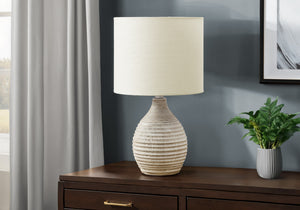 Azure Ivory Resin Table Lamp | Ortholuxe Home