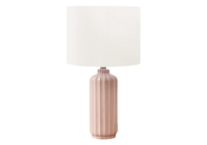 Indigo Pink Ceramic Table Lamp | Ortholuxe Home - Photo 2