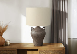 Opal Brown Ceramic Table Lamp | Ortholuxe Home