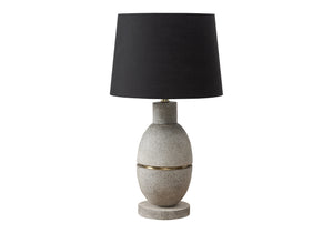 Opal Grey Resin Table Lamp | Ortholuxe Home - Photo 2