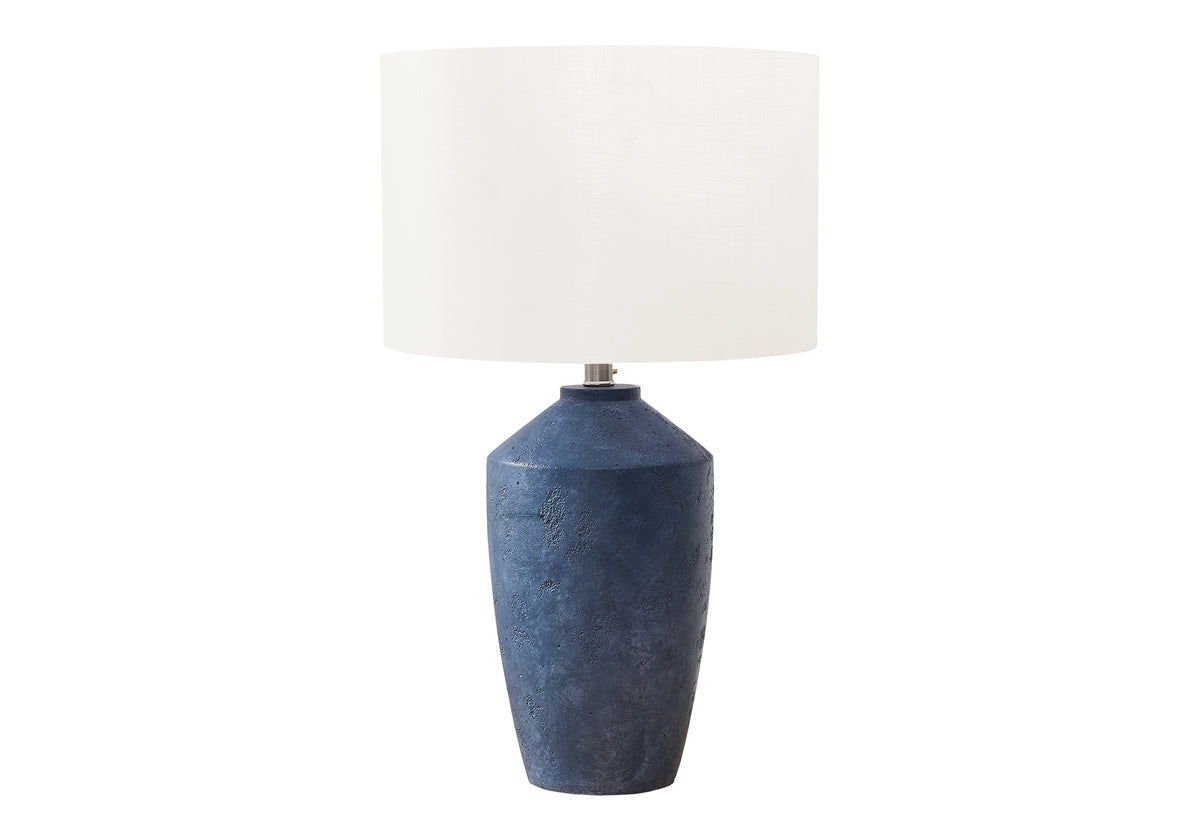 Opal Blue Concrete Table Lamp | Ortholuxe Home - Photo 2