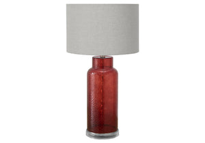 Sapphire Red Glass Table Lamp | Ortholuxe Home - Photo 2