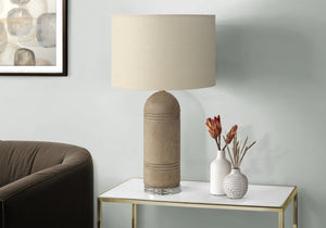 Topaz Brown Resin Table Lamp | Ortholuxe Home