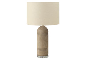 Topaz Brown Resin Table Lamp | Ortholuxe Home - Photo 2
