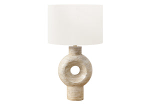 Cobalt Beige Resin Table Lamp | Ortholuxe Home - Photo 2