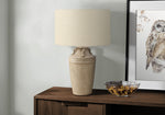 Cobalt Beige Ceramic Table Lamp | Ortholuxe Home