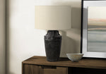 Crystal Black Ceramic Table Lamp | Ortholuxe Home