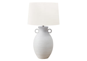 Crystal White Ceramic Table Lamp | Ortholuxe Home - Photo 2