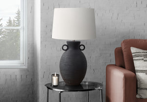 Crystal Black Ceramic Table Lamp | Ortholuxe Home