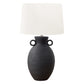 Crystal Black Ceramic Table Lamp | Ortholuxe Home - Photo 2