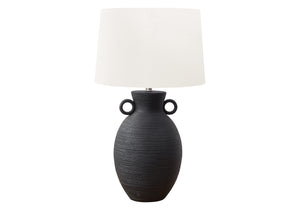 Crystal Black Ceramic Table Lamp | Ortholuxe Home - Photo 2