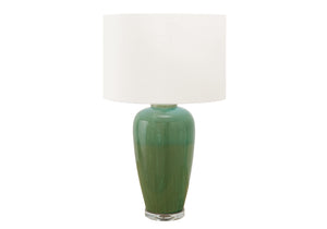 Crystal Green Ceramic Table Lamp | Ortholuxe Home - Photo 2