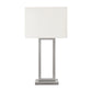 Diamond Nickel Metal Table Lamp | Ortholuxe Home - Photo 2