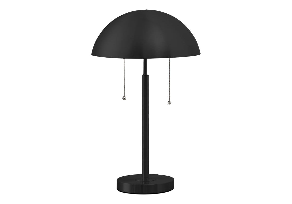 Diamond Black Metal & Metal Shade Table Lamp | Ortholuxe Home - Photo 2