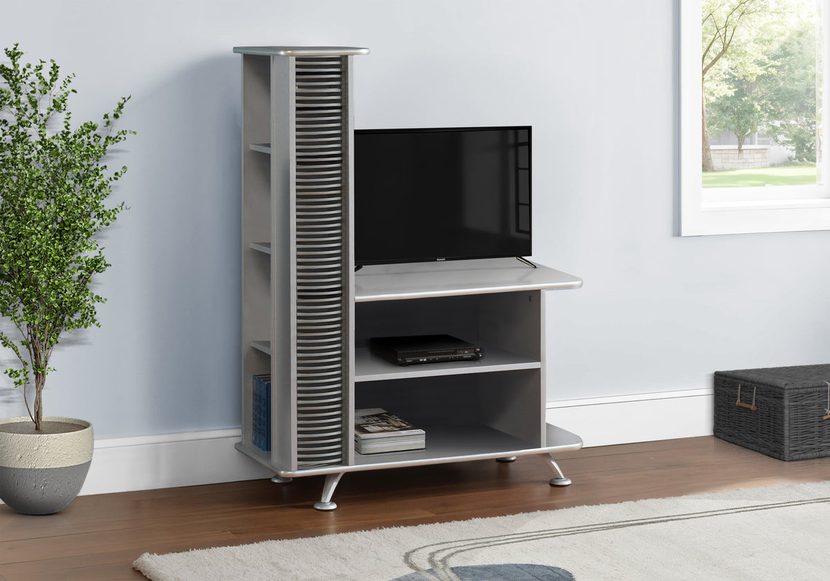 Jet Silver TV Stand TV Stand | Ortholuxe Home